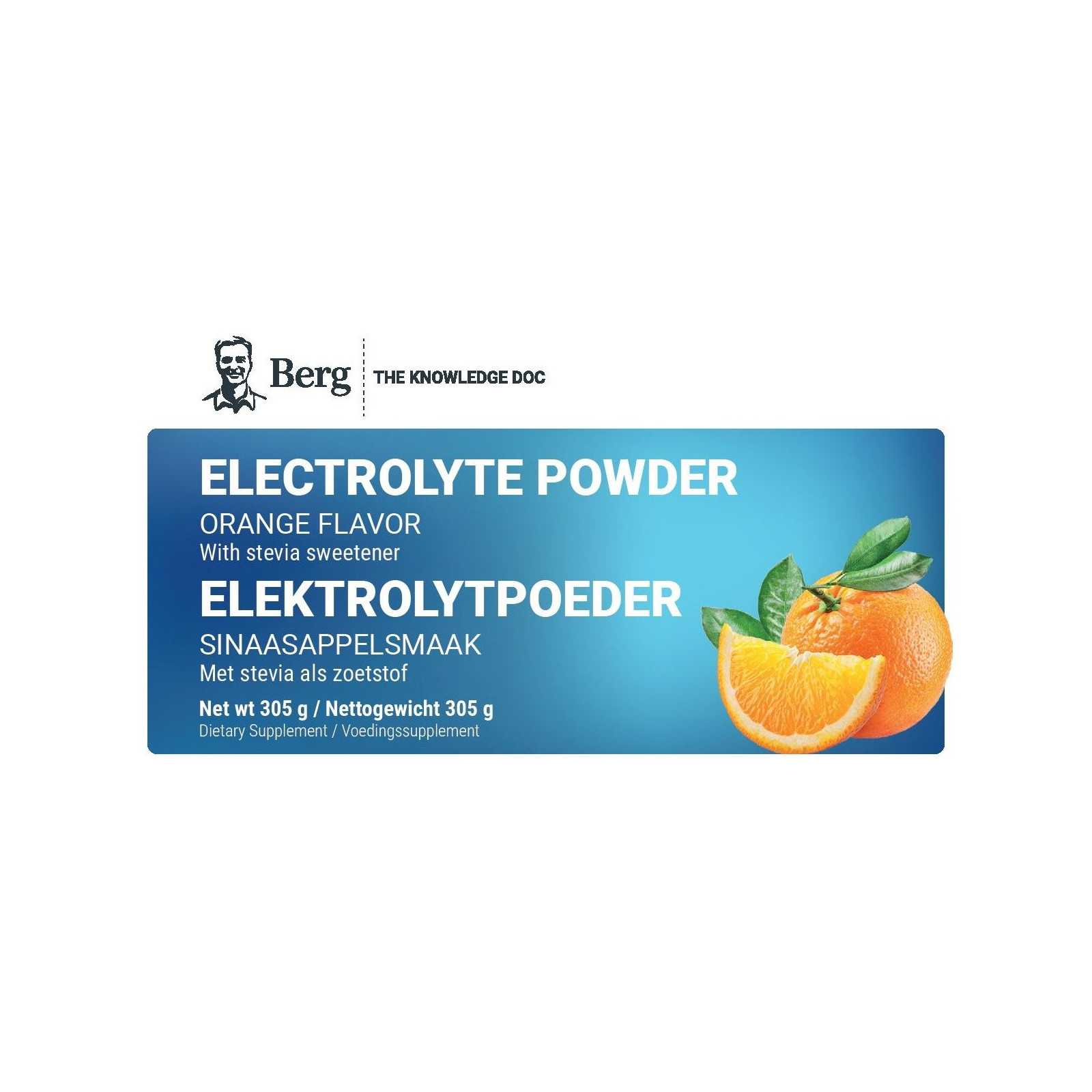 Electrolyte Powder Orange Flavor