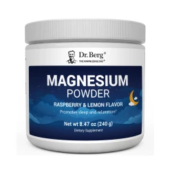 Magnesium Powder Drink Raspberry Lemon Flavor