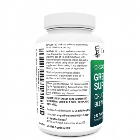 Greens Superfood Cruciferous Blend 250 Tablets