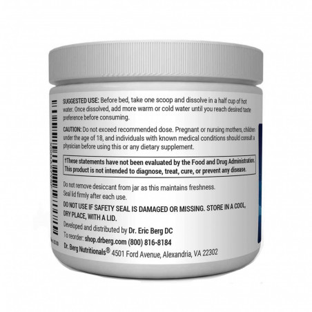 Magnesium Powder Drink Raspberry Lemon Flavor