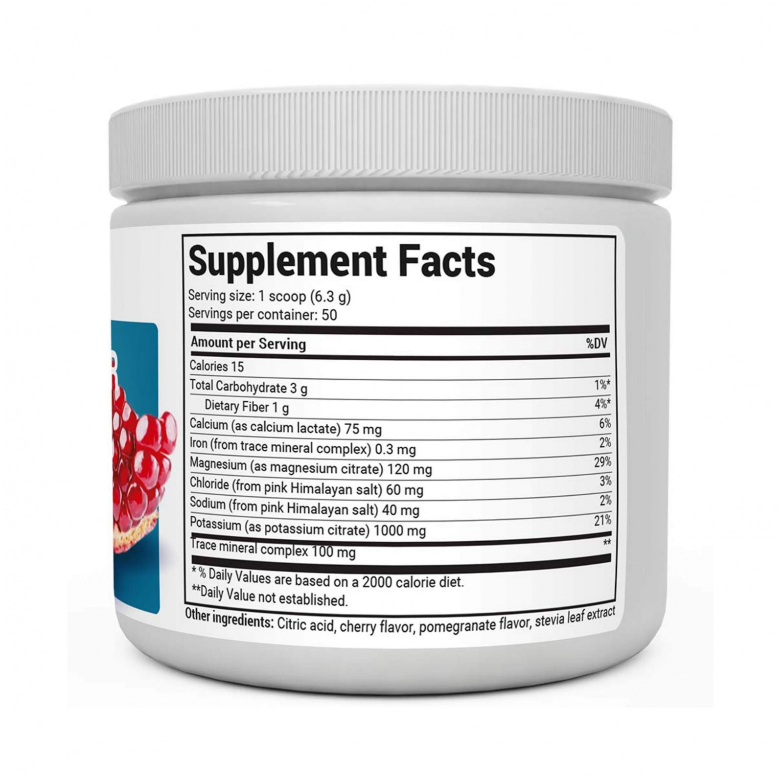Electrolyte Powder Pomegranate & Cherry Natural Flavor 50 servings
