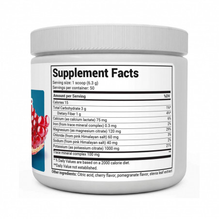Electrolyte Powder Pomegranate & Cherry Natural Flavor 50 servings