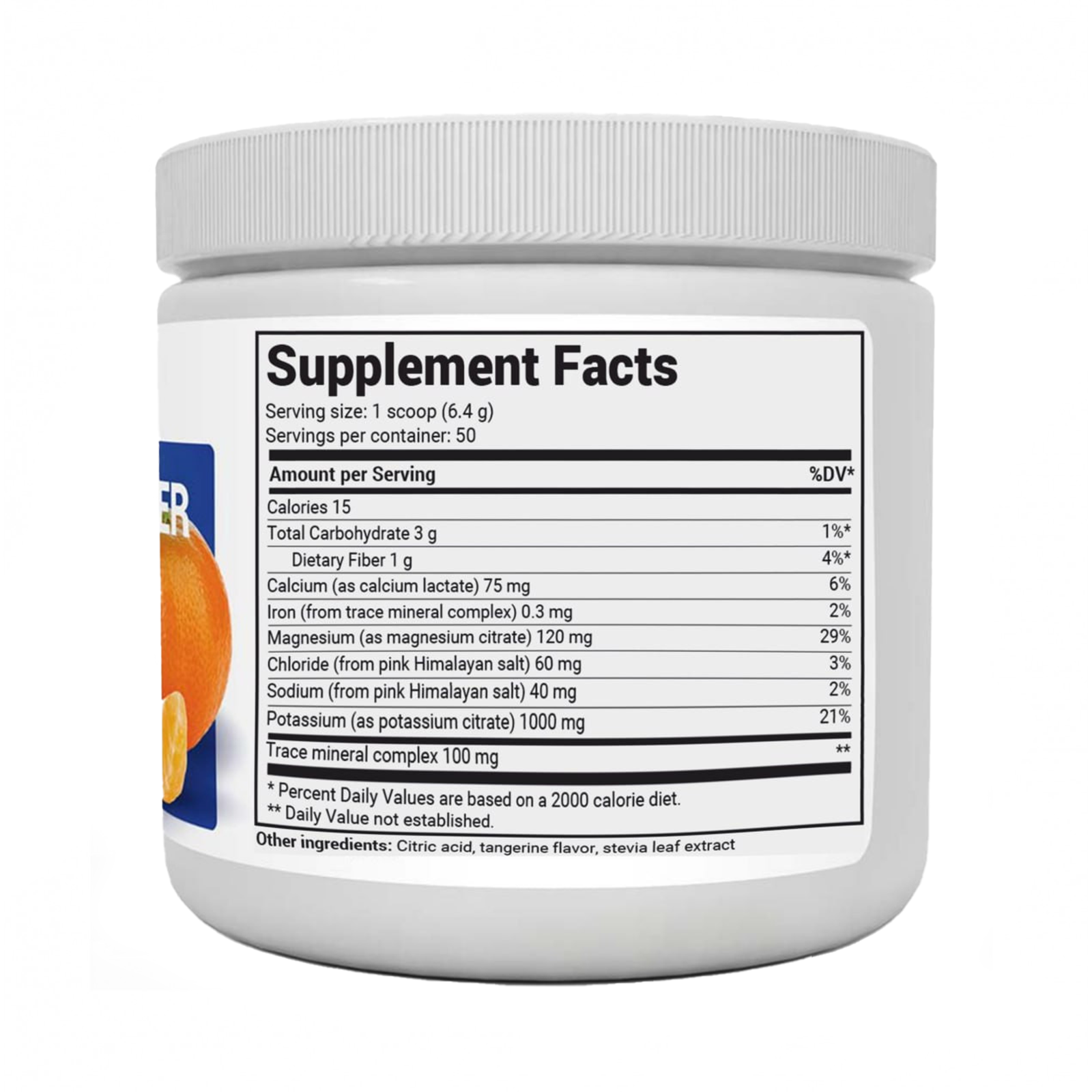 Electrolyte Powder Tangerine 50 servings