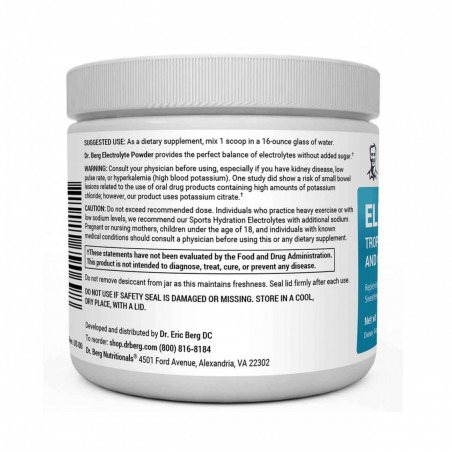 Electrolyte Powder Tropical Coconut, Pineapple and Orange 50 servings