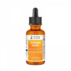 Vitamin D3 & K2 with Zinc & MCT Oil