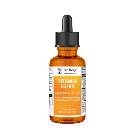 Vitamin D3 & K2 with Zinc & MCT Oil