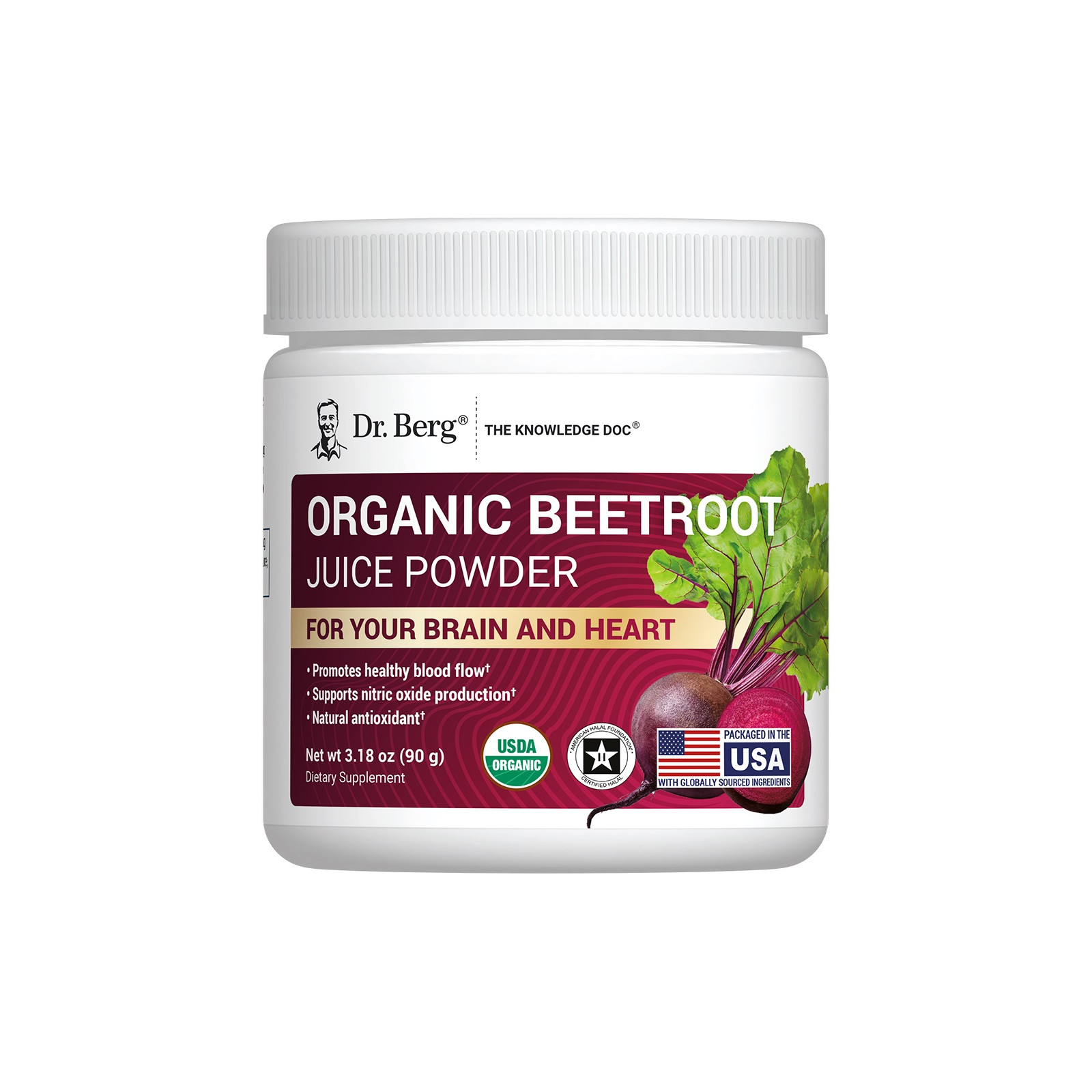 Organic Beetroot Juice Powder – Raw, Fresh, USDA Organic