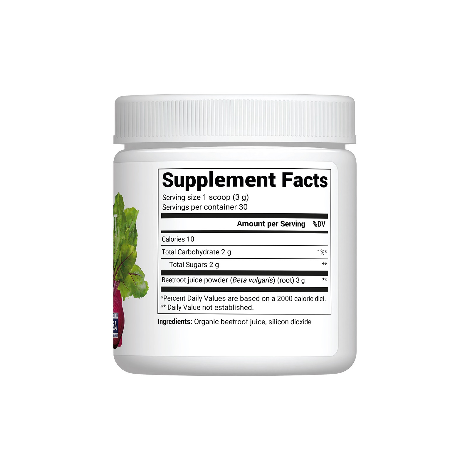 Organic Beetroot Juice Powder – Raw, Fresh, USDA Organic