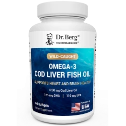 Omega-3 Cod Liver Fish Oil