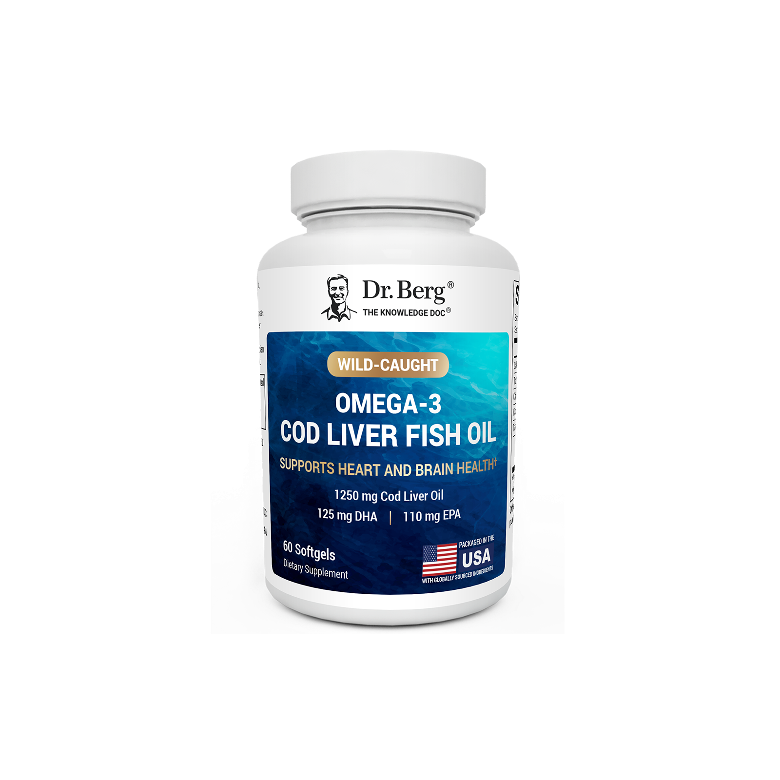 Omega-3 Cod Liver Fish Oil