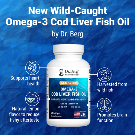 Omega-3 Cod Liver Fish Oil