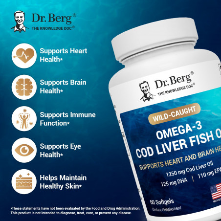 Omega-3 Cod Liver Fish Oil