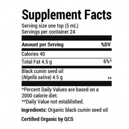 Organic Black Seed Oil