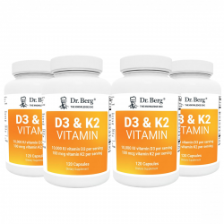 D3 & K2 Vitamin (10,000 IU) bundle 4 in pack