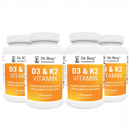 D3 & K2 Vitamin (10,000 IU) bundle 4 in pack