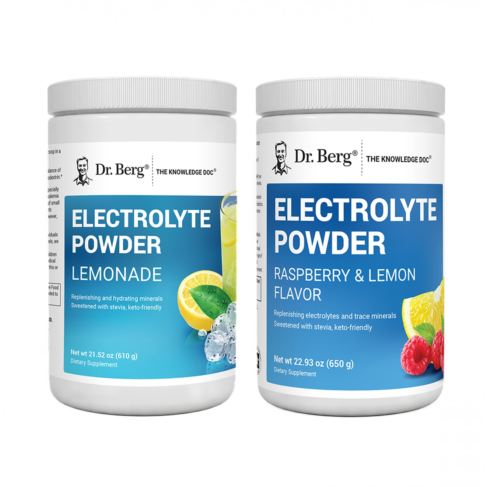 Electrolyte Powder Bundle with Potassium and Magnesium - 200 Servings