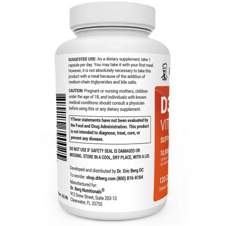 D3 & K2 Vitamin (10,000 IU)