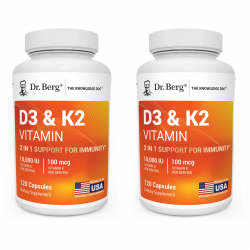 D3 & K2 Vitamin (10,000 IU) bundle 2 in pack