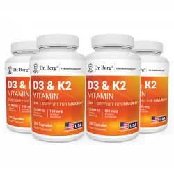 D3 & K2 Vitamin (10,000 IU) bundle 4 in pack