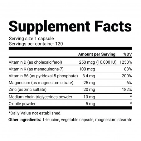 D3 & K2 Vitamin (10,000 IU) bundle 4 in pack