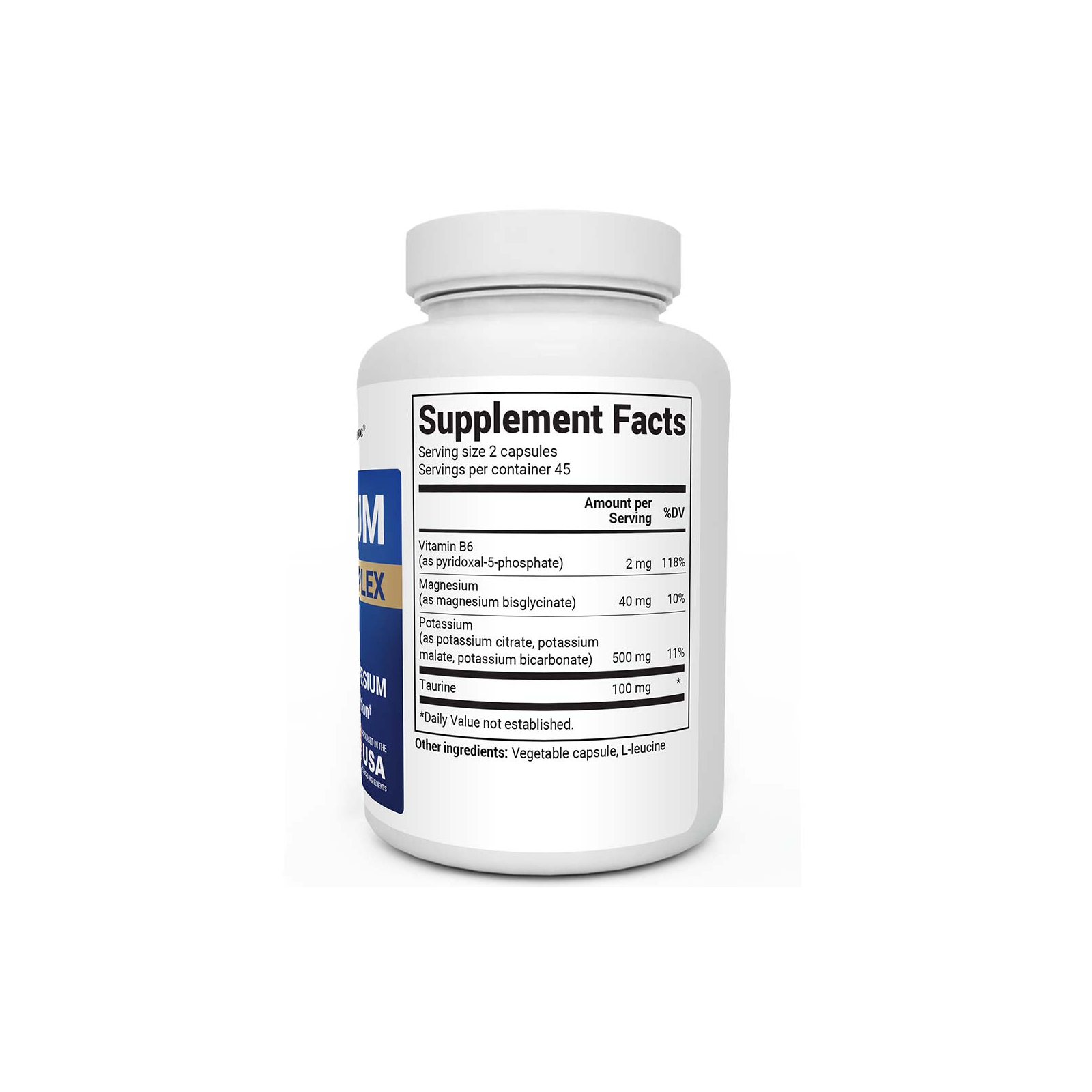 Potassium Tri-blend Complex 500mg